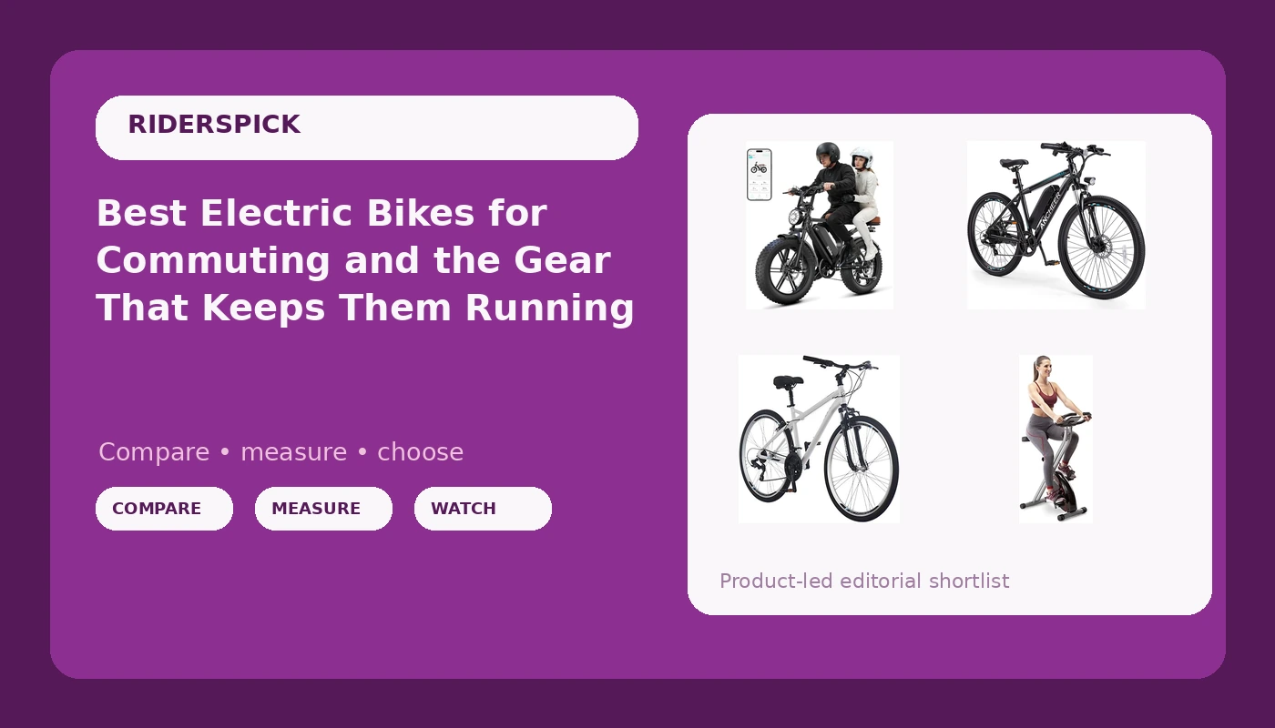 Best Electric Bikes for Commuting and the Gear That Keeps Them Running