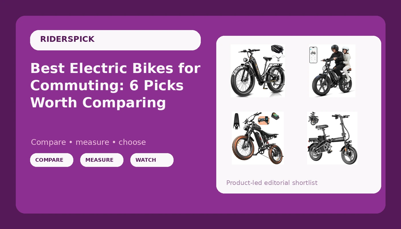 Best Electric Bikes for Commuting: 6 Picks Worth Comparing