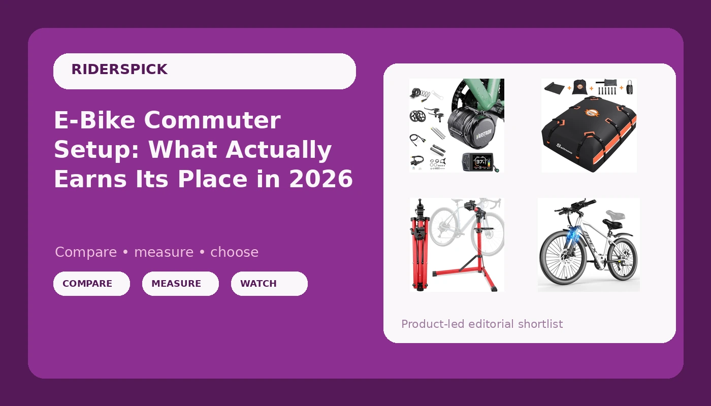 E-Bike Commuter Setup: What Actually Earns Its Place in 2026
