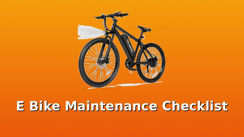 E Bike Maintenance Checklist - RidersPick review with measurements and honest opinion