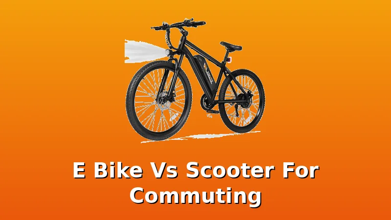 E Bike Vs Scooter For Commuting - RidersPick review with measurements and honest opinion
