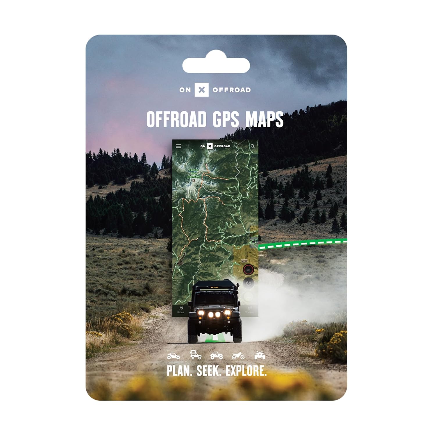 onX Offroad App Nationwide Digital Trail Map Membership