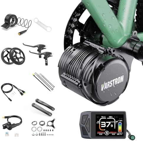 48V750W Mid Drive Kit ,Upgraded 1056W Peak Power Torque Sensored Mid Drive