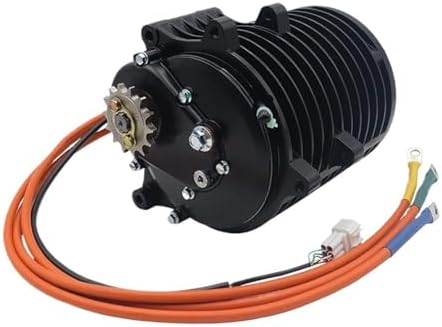 Mid Drive Motor, QS138 70H 3000W V3 100kmh PMSM Mid-Drive Motor with 1:2.35 Internal Reduction Gears for Electric Motorcycle Moped Dirtbike