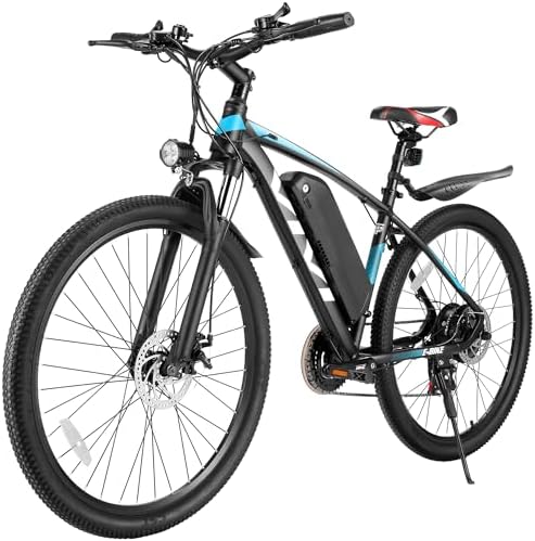 Vivi Electric Bike for Adults, 27.5-inch Electric Mountain Bike, Peak 750W Ebike 19.8MPH Electric Bike with 48V 499.2WH Battery, Up to 50 Miles, 21 Speed Adult Electric Bicycles, Certified to UL2849