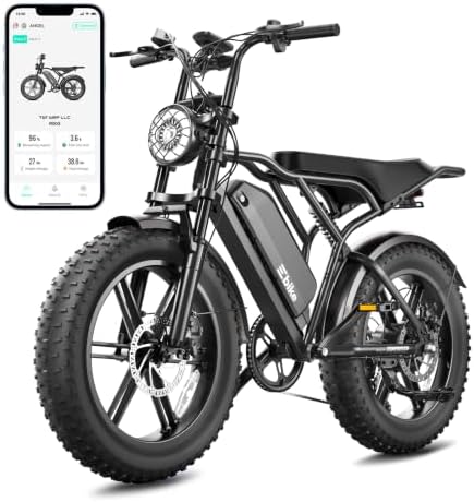 TST Electric Bike for Adults, 48V 15Ah Battery, 1500W Peak Motor, Fat Tire