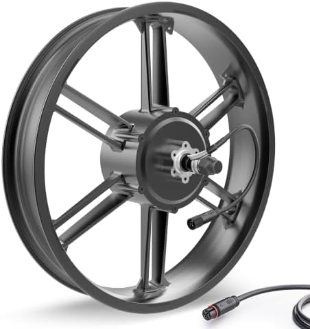 20 x 4.0'' Fat Tire E-bike Rear Wheel, 48V 1000W Motor,Mag Wheels
